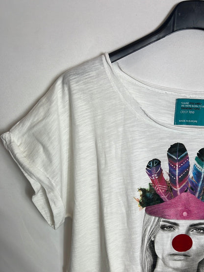 MDEAR TEE. Camiseta hablan a dibujo. T L