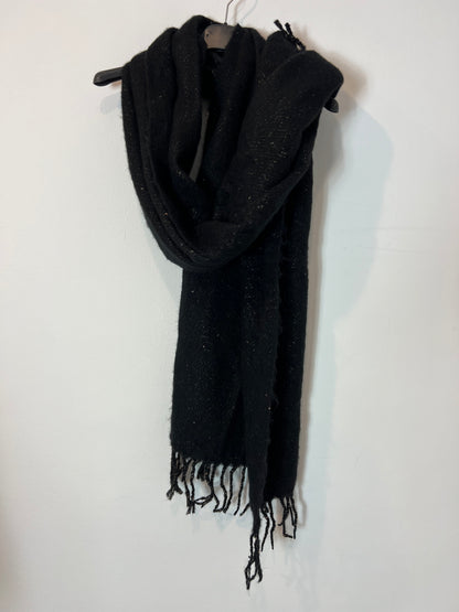 OTRAS. Bufanda negra lentejuelas