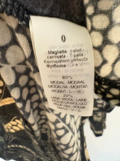 FORTE FORTE. Conjunto azul estampado mezcla