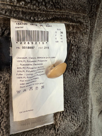 BARONIA. Vintage double-textured coat, size 38