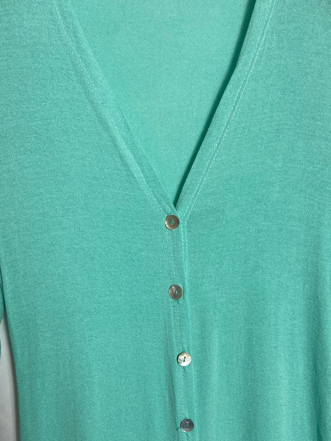 OTHERS. Fine aqua green cardigan Your(s)