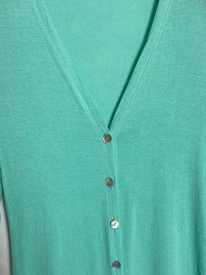 OTHERS. Fine aqua green cardigan Your(s)