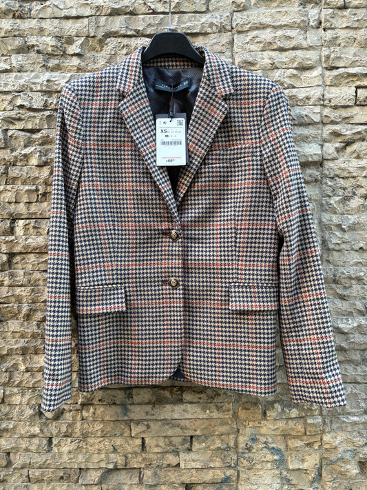 ZARA. Blazer pata de gallo