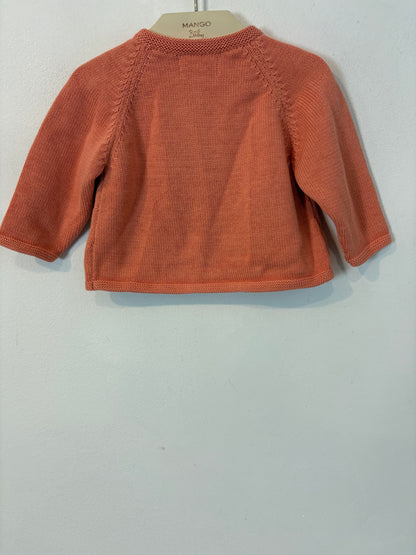 BONNET & POMPON. Rebeca salmón algodón