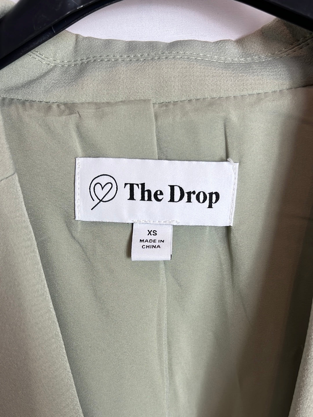 THE DROP. Pastel green vest T.xs