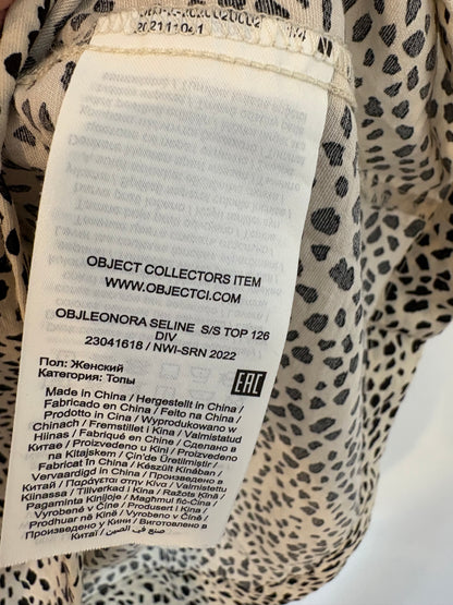 OBJECT. Top fluido estampado. T S