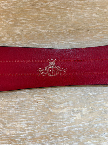 IQ COLLECTION. Leather sash belt