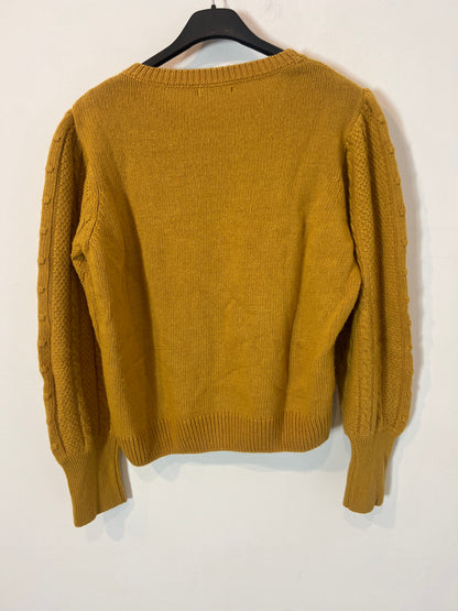 THE NEW SOCIETY. jersey mostaza ochos T.s