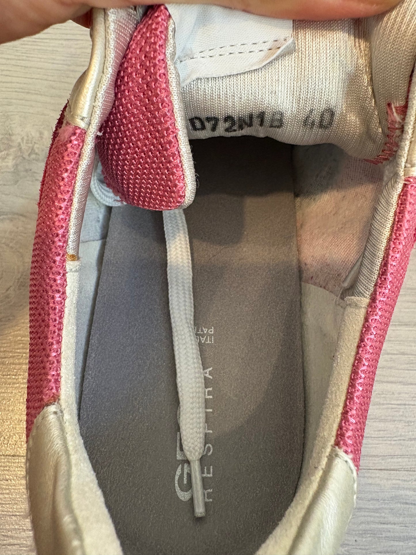 GEOX. Zapatillas bicolor. T 40