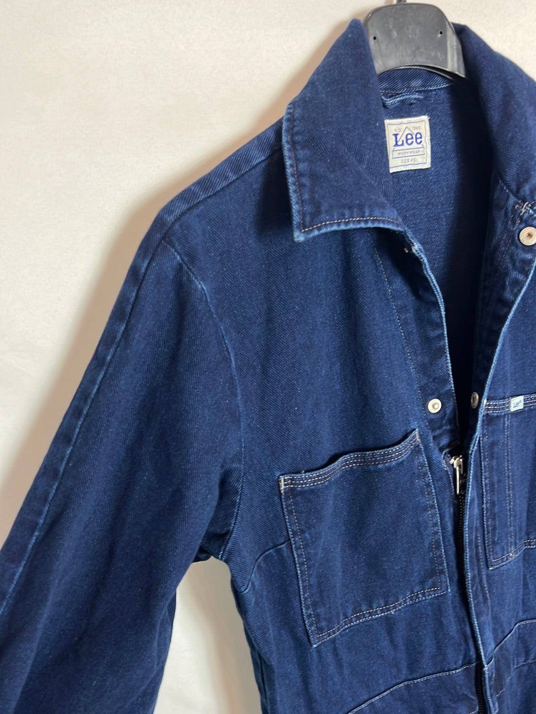 LEE. Mono denim largo cremallera. T XS (S)