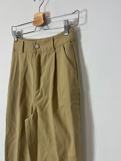OTRAS. Pantalón slouchy beige . T XS