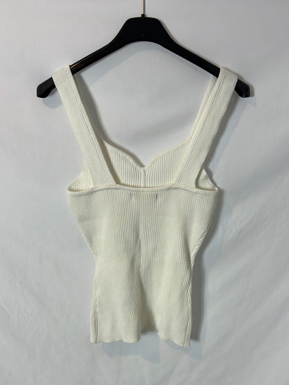 CARLOTA&amp;CO. Ribbed bank top Your(s)