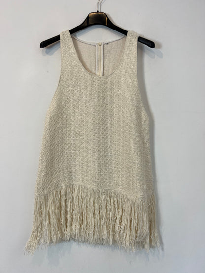ZARA. Top tweed flecos. T s