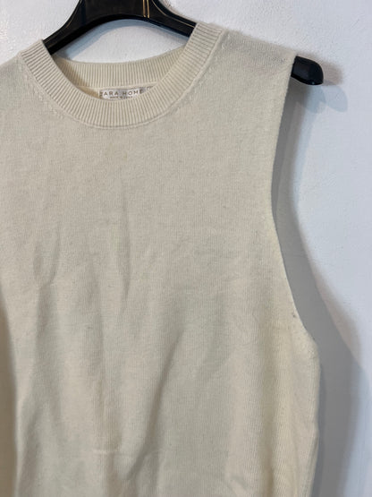 ZARA HOME. Top lana color crudo