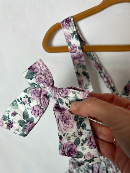 MA POUOÉE. Ranita flores tirantes. T 2 años