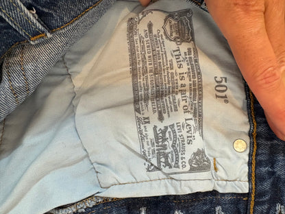 LEVI'S. Denim recto abotonado . T XS