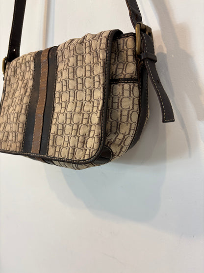 CAROLINA HERRERA. Bolso  asa larga con piel