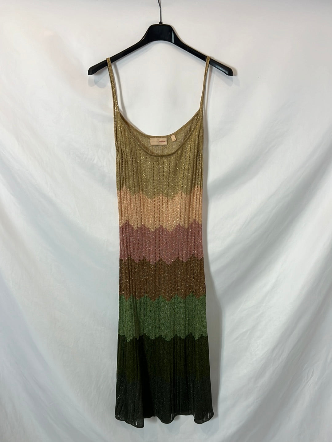 LANGUAGE. Knit dress in colors T4(s)