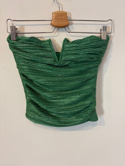 ZARA. Jacket with mottled gray wool. TS