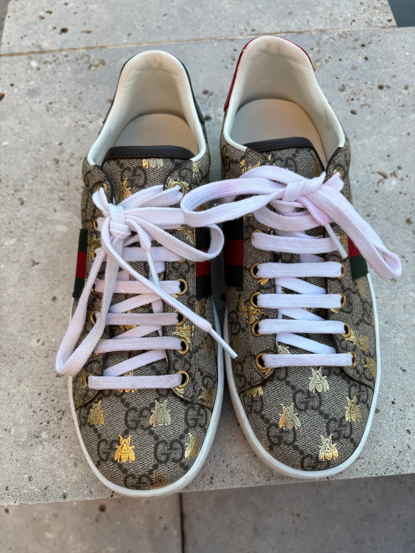 GUCCI. Zapatilla Gucci Ace con tribanda T 38
