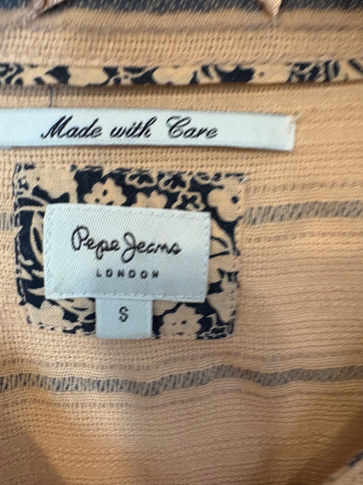 PEPE JEANS. Blusa algodón tono pastel