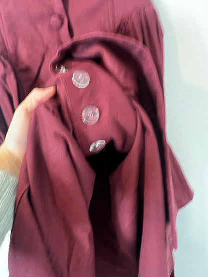 IQ.  COLLECTION. Falda larga burdeos. T M (tara)