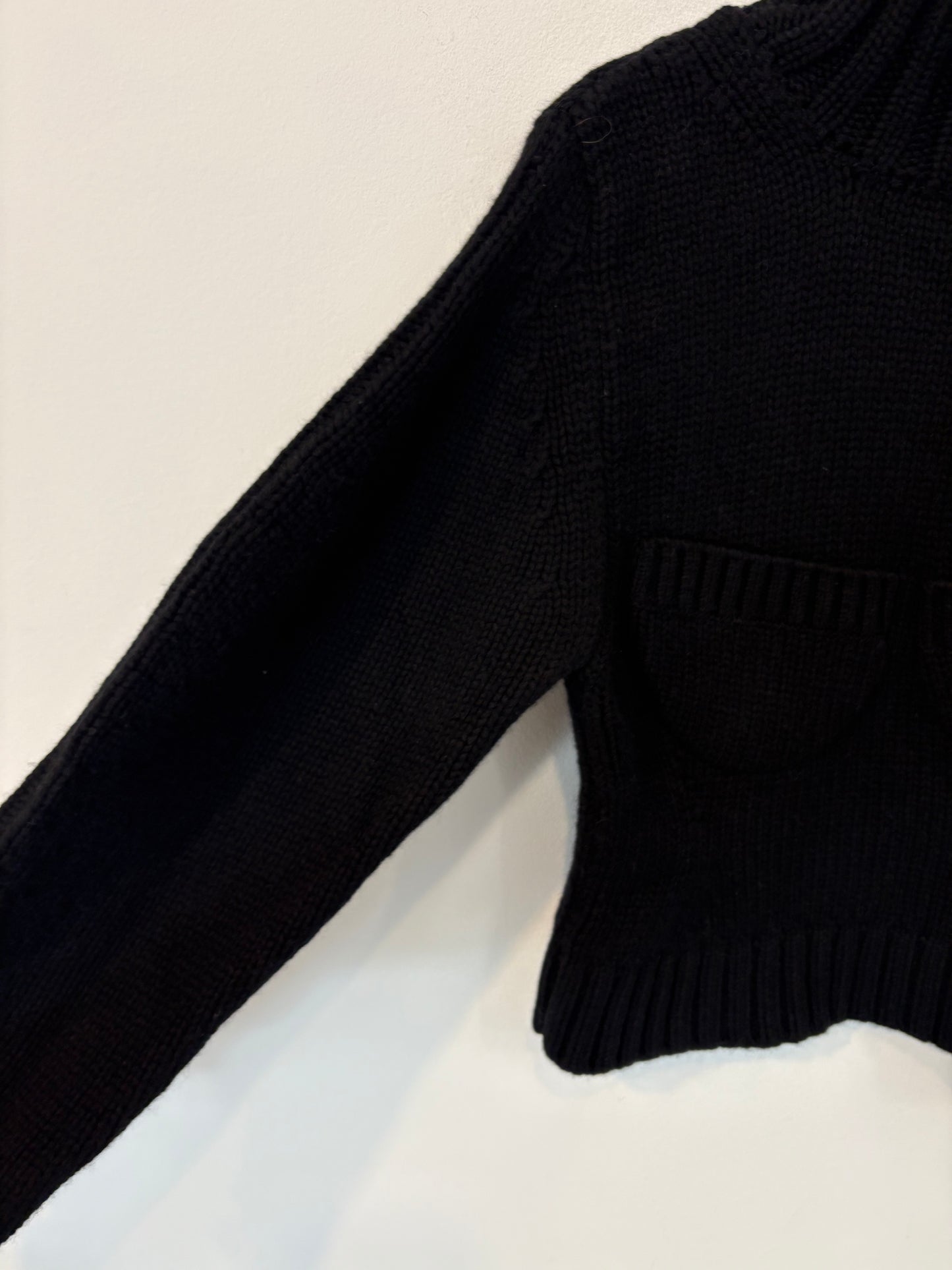 OTHERS. Long knit dress with neckline detail. TS