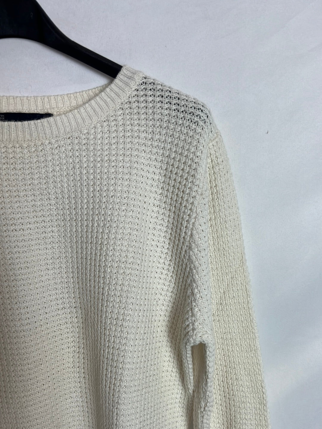 ZARA. Jersey crudo punto T. L