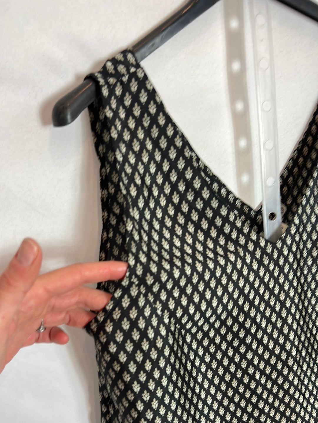 NATURE. Total look black fluid print. TSM