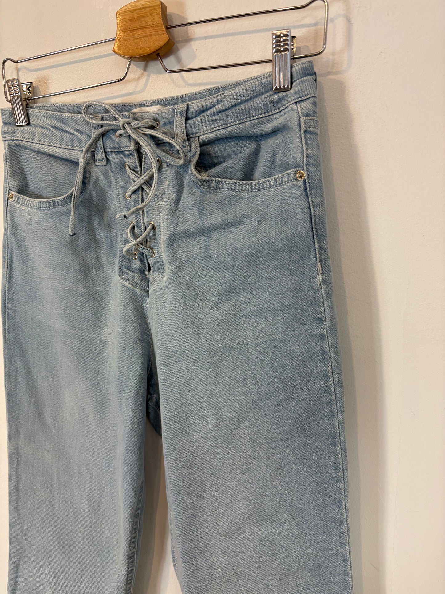 HIGH SPIRITS. Denim flare cuerdas. T 38
