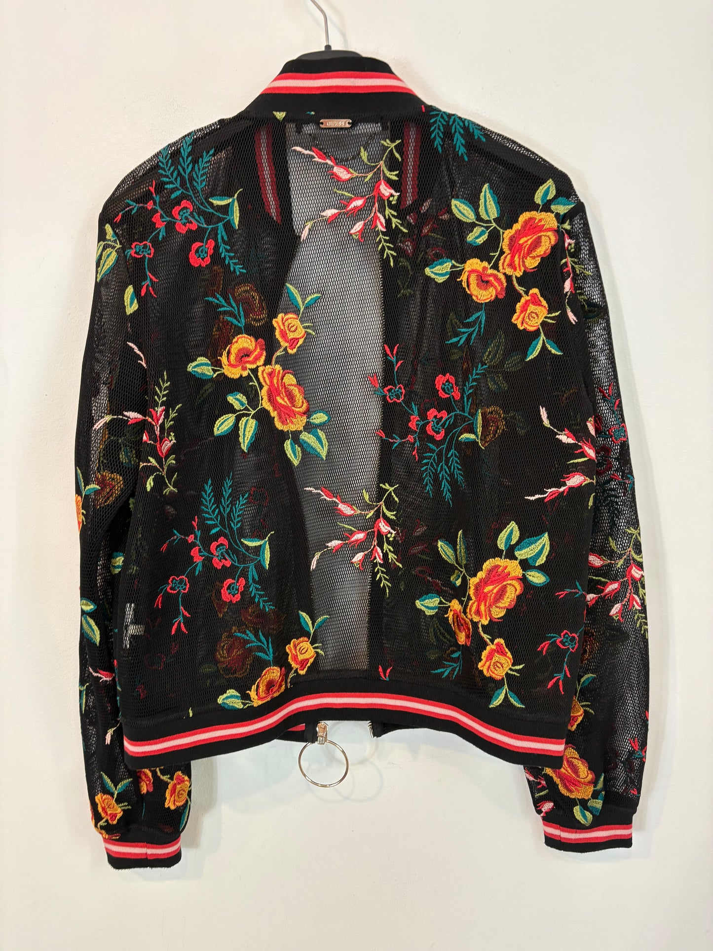 GUESS. Black embroidered jacket. TM