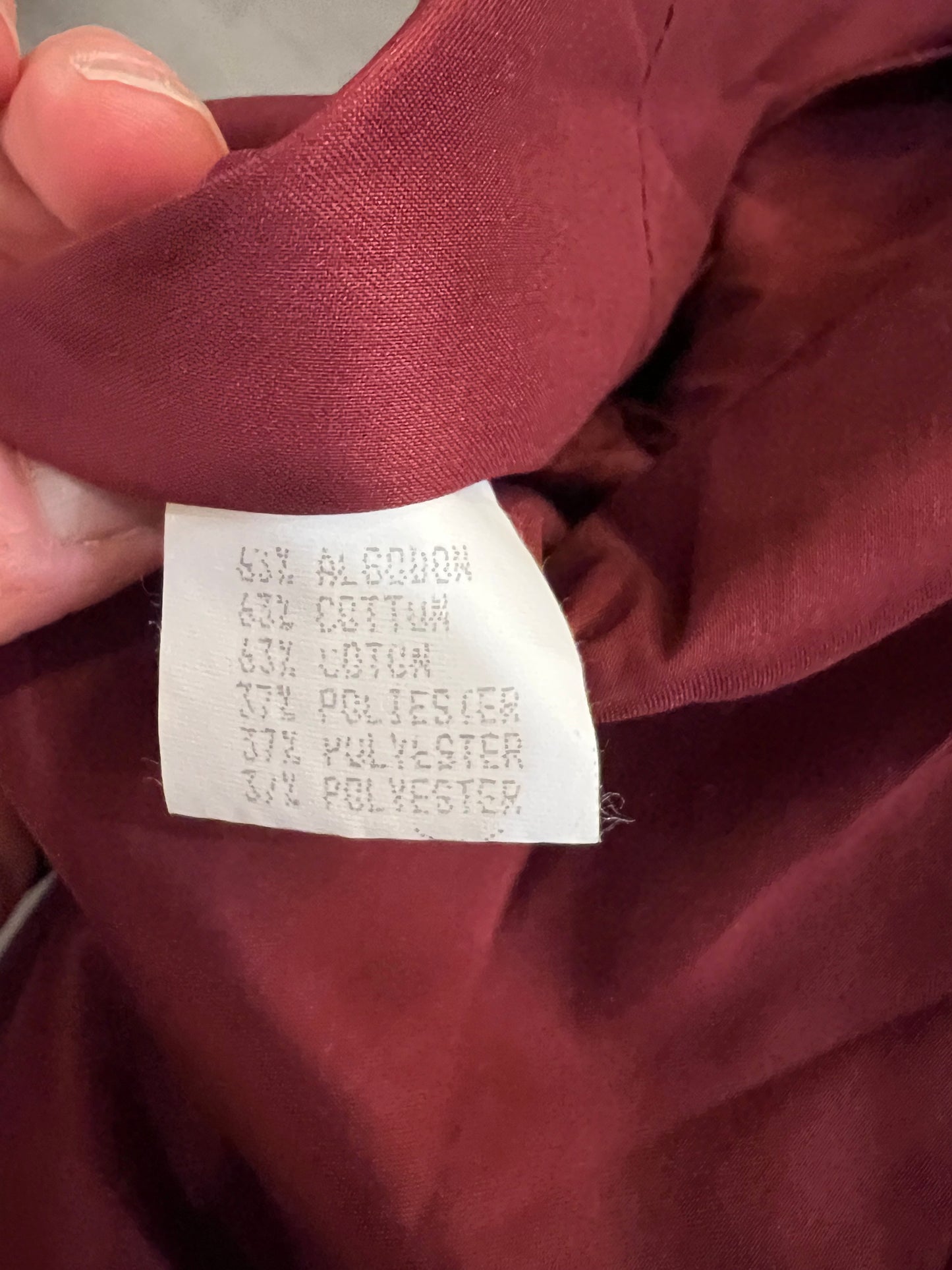 OKY COKY. Thin orange jacket size 40