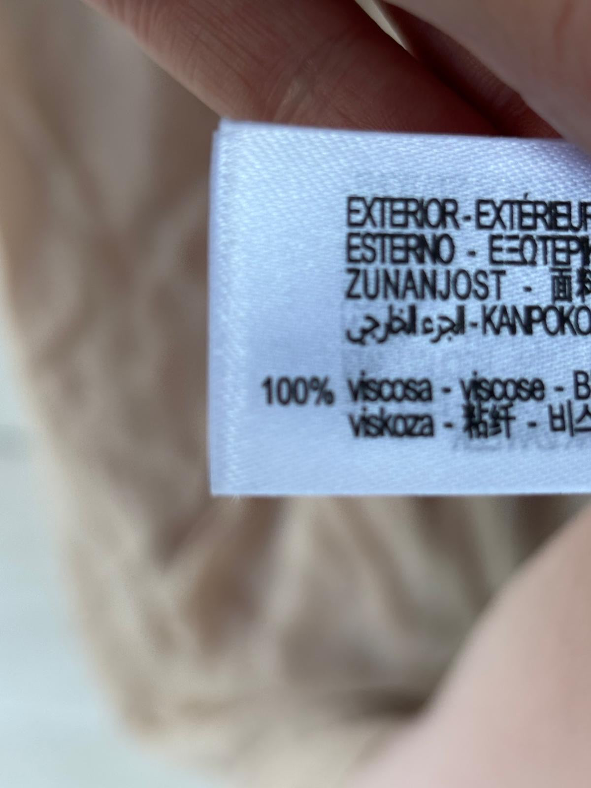 ZARA. Vestido largo vaporoso espalda baja