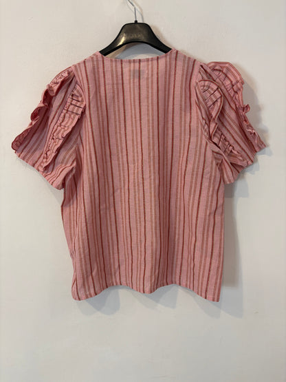 JOSEPHINE. Conjunto rosa rayas mezcla
