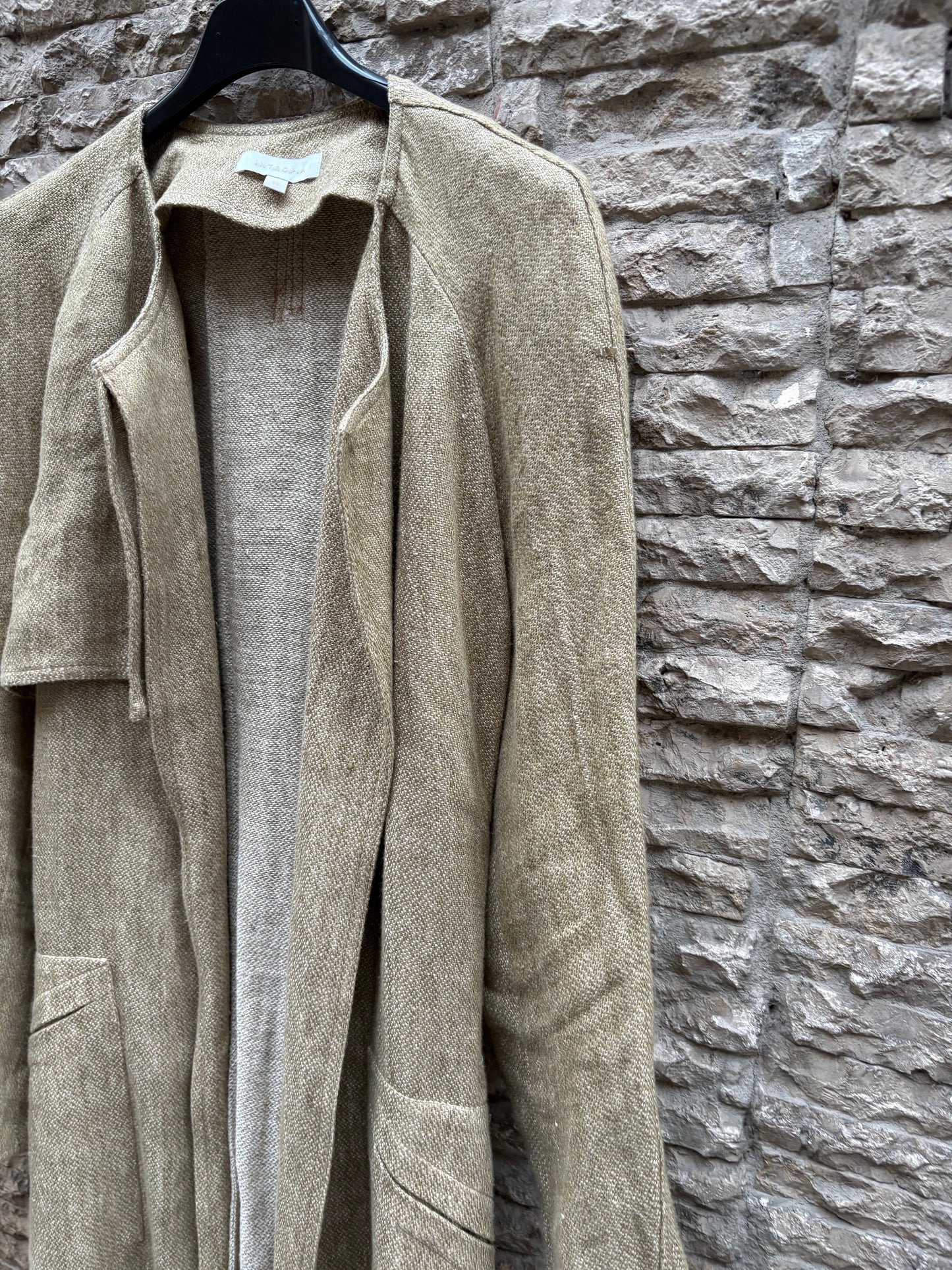 INTROPIA. Chaqueta ligera lino rústico