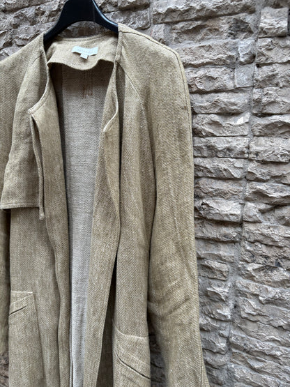 INTROPIA. Chaqueta ligera lino rústico