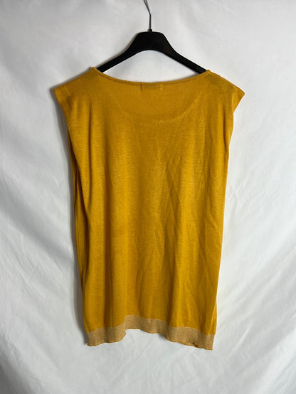 VIRIATO. Top punto detalle hilos T.s