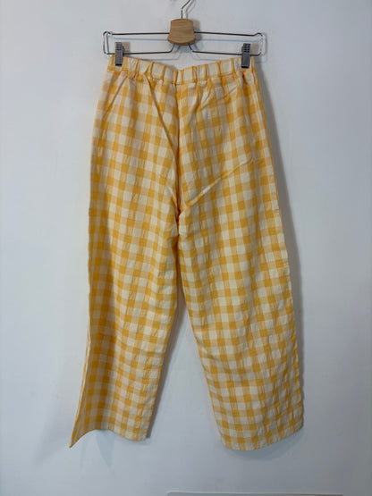 EXCUSEZ MOI!  Pantalón cuadros detalles bolsillos
