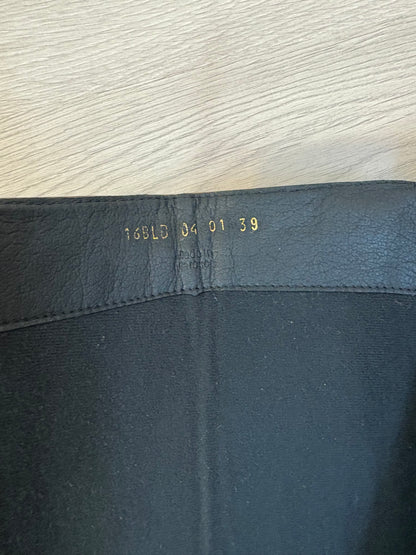 ZARA. Black stretch knit top. TL