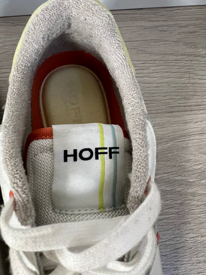 HOFF. White textured sneaker. Size 37
