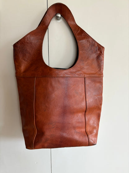 Bolso de hombro piel