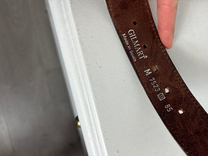 GILMART. Cinturón doble textura. T M