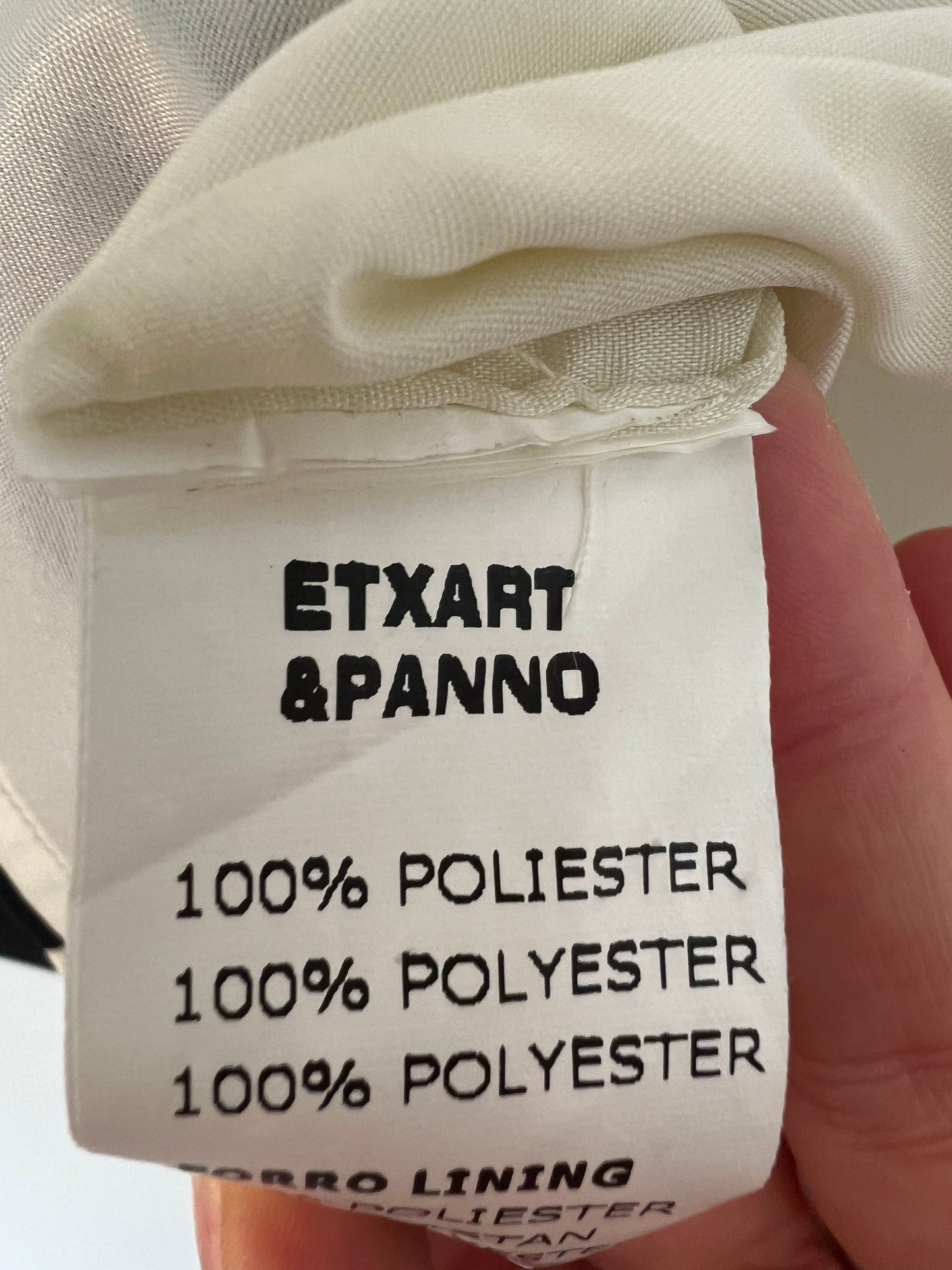 ETXART&PANNO. Falda corta cuadros T.36