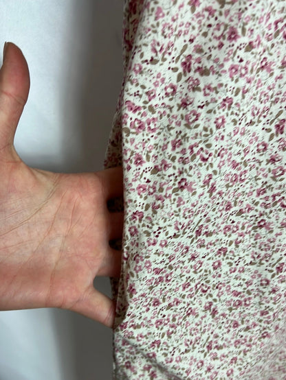 POPPELIN. Beige floral Ts dress