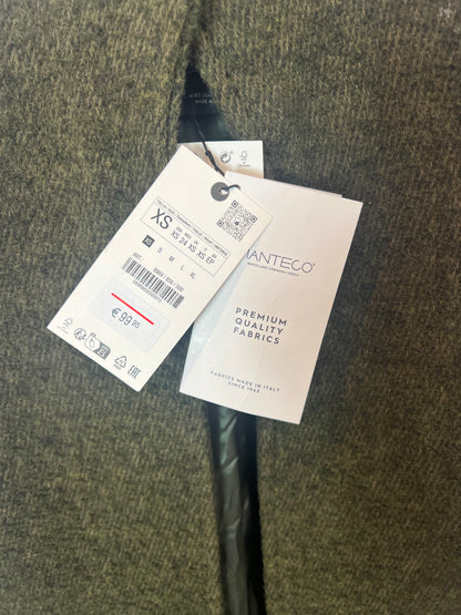 ZARA. Green wool vest. Size XS