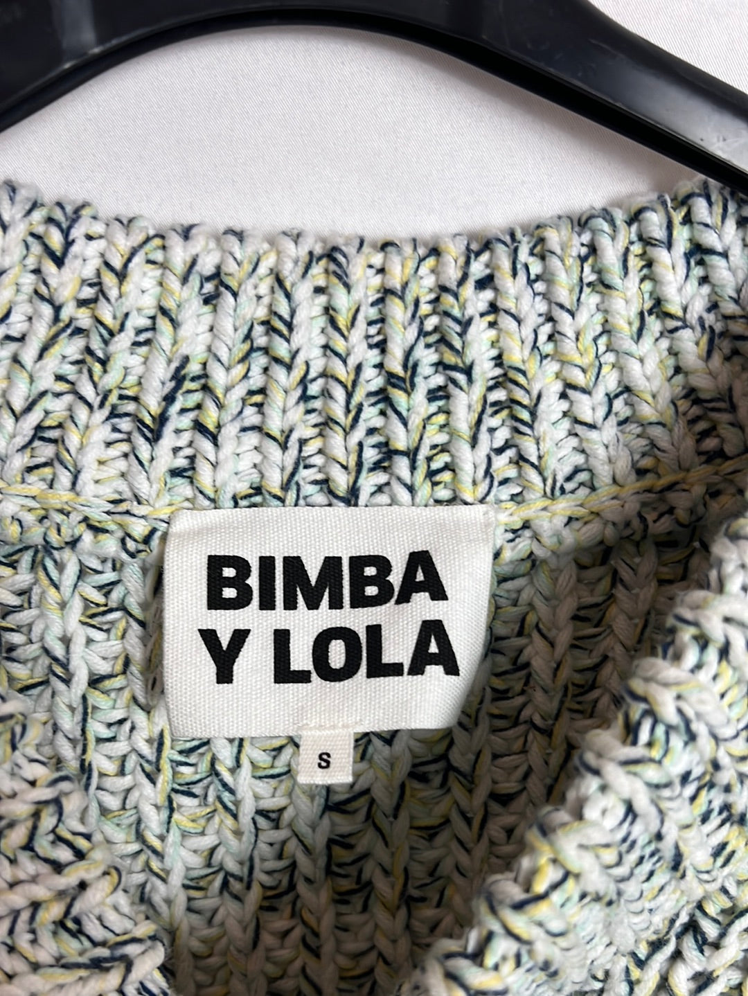 BIMBA Y LOLA. Jersey punto gordo T.s