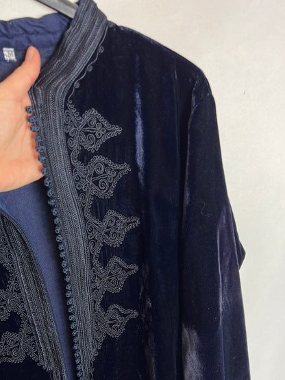 OTHER. Dark purple velvet jacket/dress. TM