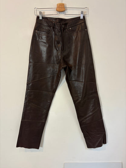 MONPIEL. Pantalón marrón piel