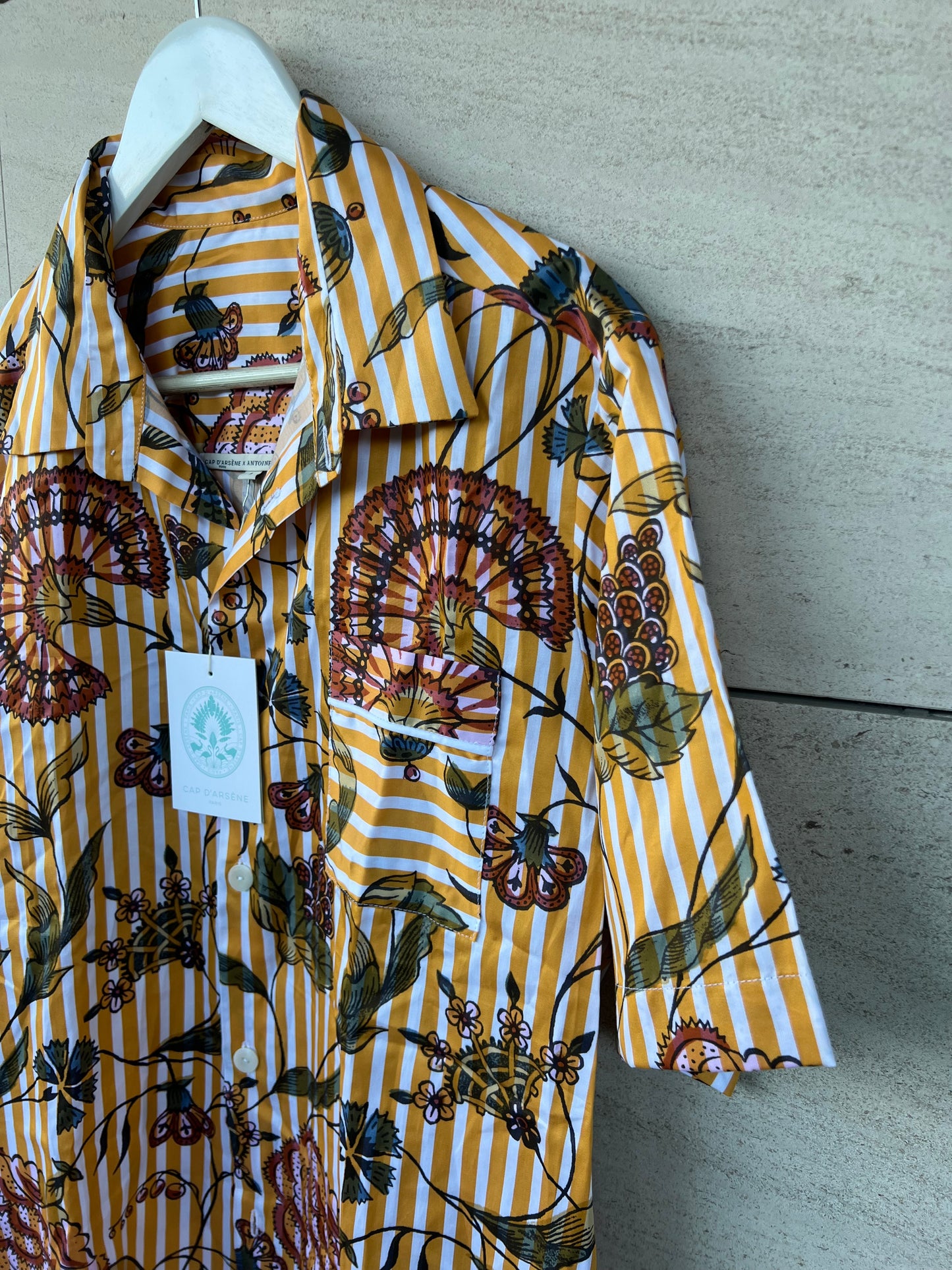 CAP D´ ARSENE. Camisa rayas estampada. T M