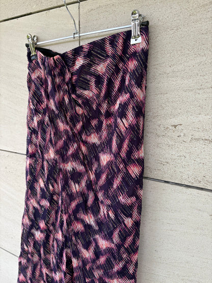 IRO. Falda midi estampada